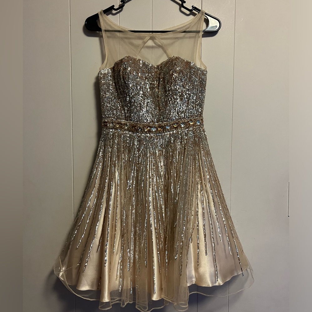 Sherri  Hill size 2, beaded homecoming/prom/party dress